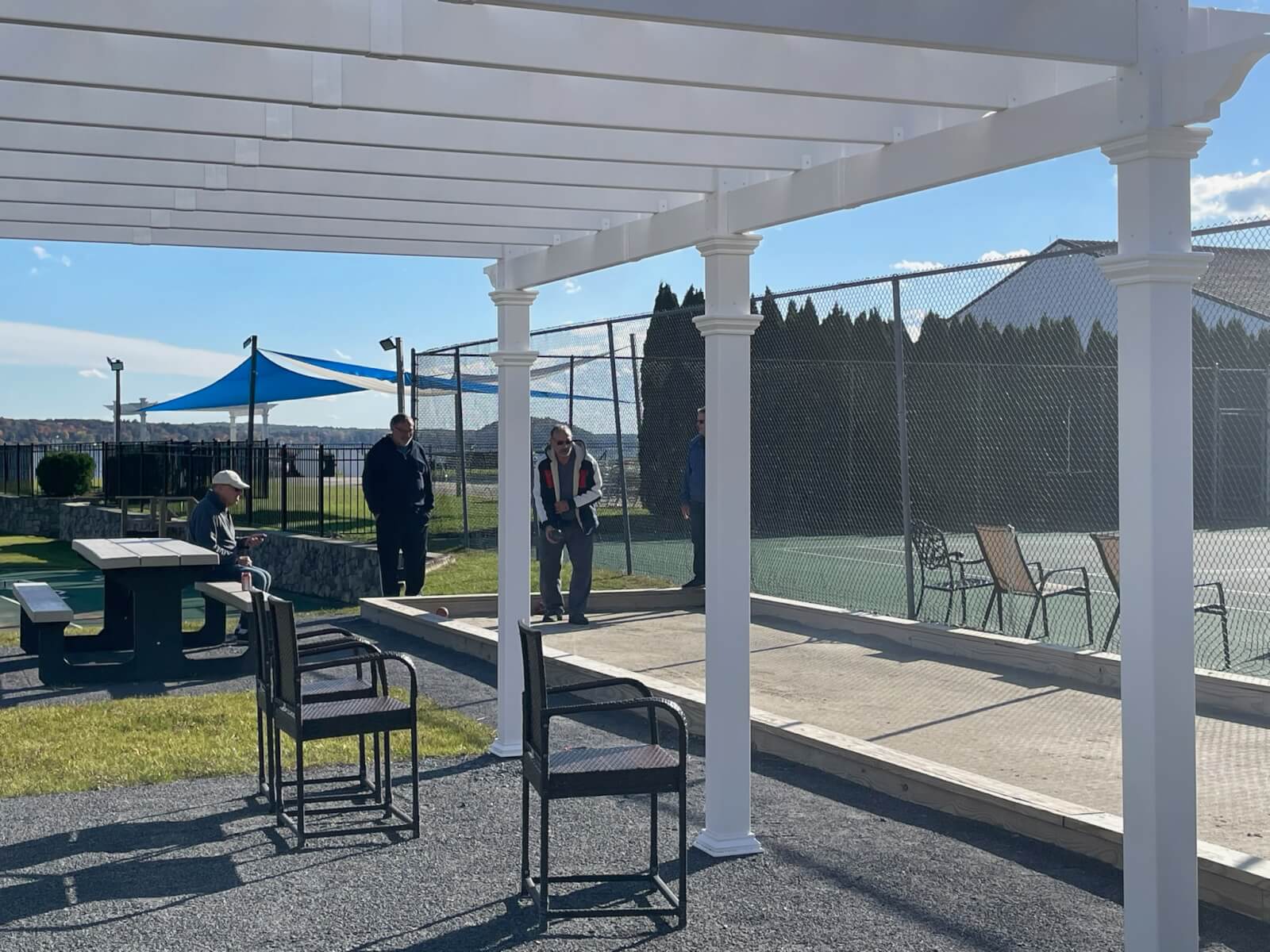 Bocce court Bocce court